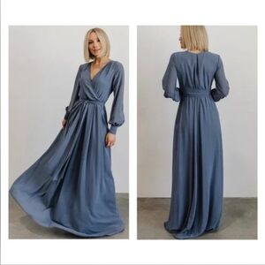 Baltic Born Long Sleeve Blue Dress